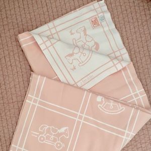 Hermes adada baby blanket